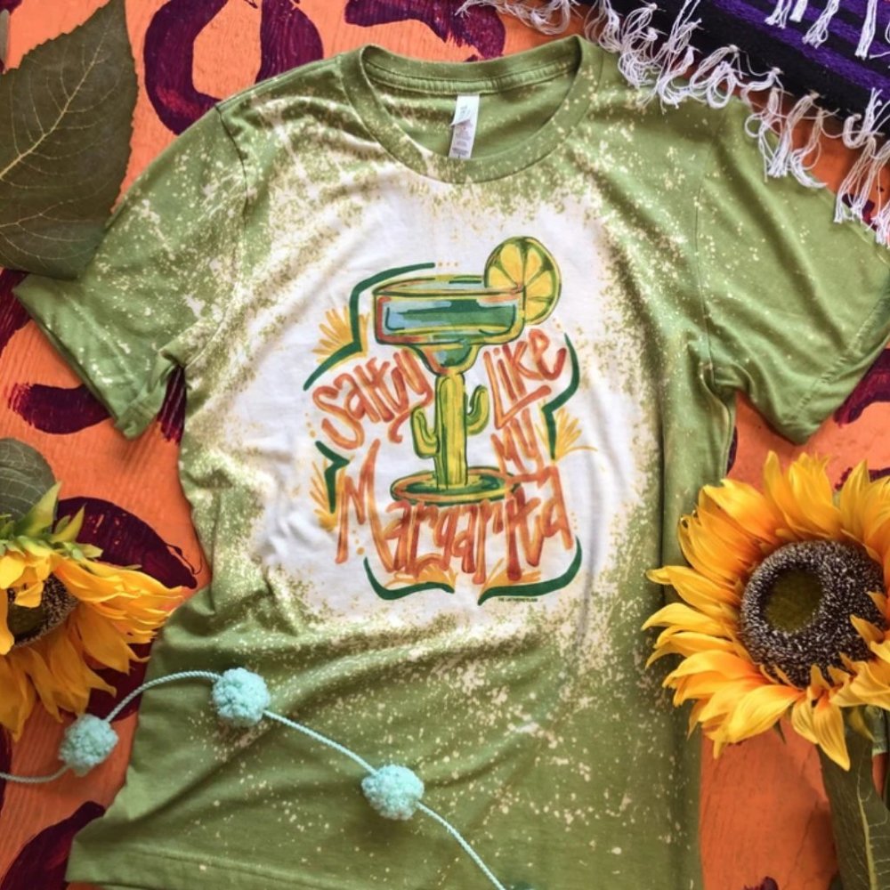 Margarita Anyone?  You need this bleached Tee